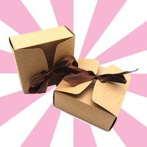 정사각 선물상자 선물함 포장 크라프트지 패키지 박스 제작 단상자 용돈 쿠키 화과자 과일 띠지 답례품 포