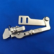 노루발 미싱 부속 말아박기 오버록 adjustabl 다기능 솔기 가이드 규칙 헤머 도구 juki jack 산업용 lockstitch 또는 워킹 발 재봉틀 폴더, 조정 가능한 가이드