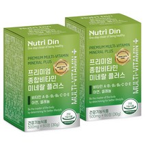 뉴트리딘 프리미엄 종합비타민 미네랄 플러스 2개입, 2개, 60정, 60정