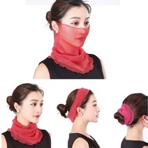 여름 얼굴 마스크 골프 넥워머 골프 넥워머 용 쿨 여름 안면마스크 조깅용마스크 miri3742*12684075Jn, 1번