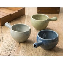 전통찻잔 도자기 첫잔 찻잔세트 도자기잔 쌍화찻잔 대추찻잔, 스카이블루