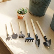 3P 홈가드닝 미니소품 가든 농기구 장식 애견카페 취미 피규어 힐링 데코 모형, 소