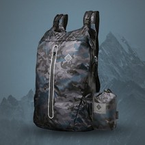 다판디 여행 등산 도난초 방지 경량 폴딩 가방 USUALSPORTSBAG 백팩, 그레이