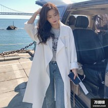 가바바 여성 넥카라로 시크하게 모던시크룩 맥코트 아우터 G69887