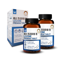 웰리즈 류신 프리미엄 정 1000mg X 60정, 2개