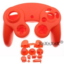 NGC 컨트롤러 교체용 전면 후면 셸 하우징 커버 케이스 ABXY L R Z Dpad 버튼 게임큐브 핸들, 한개옵션1, 15 N6