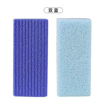 때밀이스펀지 집에서 얼굴 때 밀기 double side pumice stone foot, 푸른
