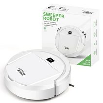 스마트 로봇 청소 로봇 지능형 걸레질 기계 Usb 고속 충전 진공 자동 전원 강력하고 조용한 생일 선물, 04 White suitcase