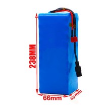 컨버터 부품 나사 레버 어탭터정품 48V 리튬 이온 배터리 58Ah 1000W 13S3P 54.6V 58000mAh 전기 자전거 스, 05 48V 60AH, 한개옵션1