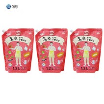 [UNIQ] 트 리 오 홍 초 담 은 주 방 세 제 리 필 1 . 2 L, 3개, 1.2L