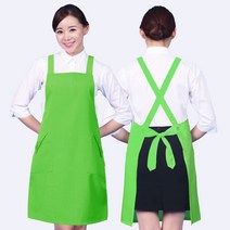앞치마 간병인 요양보호사 의원 홀서빙 애견샵 AE137, FREE, AE137라이트민트