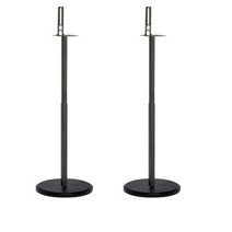 빔프로젝트 브라켓 거치대 (1 쌍 2 개) sf10l 75 cm-120 cm 원형 기둥 베이스 조정 서라운드 사운드 스피커 디스플레이 스탠드 바닥 q930 q990 q30b, 1-푸른