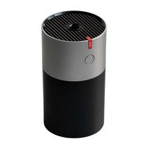 데스크탑 가습기 USB 테이블 자동차 소형 가습기 사무실 침실 초저소음 야간 램프 차아염소산염 용량 220ml 1년 (실버+블랙), Silver+Black