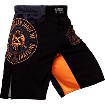 Hardcore Training Fight Shorts 남성용 복싱 MMA 컴뱃 BJJ 그래플링 피트니스 무에타이 킥복싱 No Gi 블랙177270