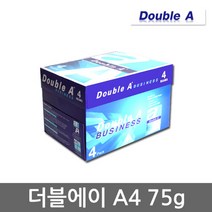Double A A4용지 75g 1박스(2000매) 더블에이, 단일속성
