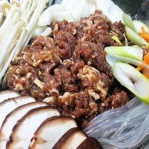 소불고기 캠핑 밀키트 500g 소불고기양념 경기도식 서울식불고기