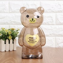 현관 신발장 인테리어 투명 동물 저금통 새해선물 기념품 지폐 미니금고 동전 용돈 사은품 모으기 소품