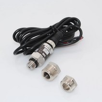 해외 부스터 워터 펌프 압력 센서 G12 G14 M20 * 1.5mm 스레드 펌프 인버터 수압 센서 송신기와 4 20mA 출, 0-10Bar, One Size