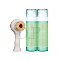 맥스클리닉 시카 바이옴 오일폼 2개+실리콘 브러쉬, 본품 2개+실리콘 브러쉬베이지
