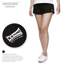 구김스 530 BK 케미 여성 스판 래쉬팬츠 G15MGSW605
