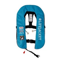 (당일출고)HIT No.7신상 완전 자동팽창식 낚시조끼 바다낚시조끼 낚시복 낚시구명조끼 낚시조기 LJ1, A2블루(스카이)