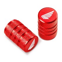 오토바이 덮개 방수 케이스 오토바이 휠 타이어 림 밸브 스템 캡 커버 혼다 CBR 125R 954 600 F4i 650F 11, 04 Red
