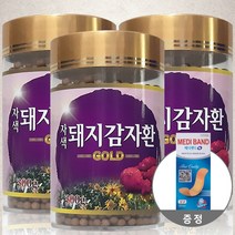 자색 돼지감자환 300gx3병 국내산 자색돼지감자90%함유, 300g 3병+메디밴드1개, 300g