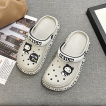 남녀외신 여름 큐티인스 반슬리퍼 통굽 비치슬리퍼