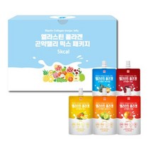 단디라이프 엘라스틴 콜라겐 곤약젤리 석류 5p + 망고 5p + 자몽 5p + 깔라만시 5p + 파인애플 5p, 120g, 3세트
