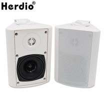 자동차스테레오 스피커 차량우퍼 hifi스피커 Herdio 4 3939전체 범위 야외 블루투스 방수 파티오 데크 벽 마운트 가든 홈 수영장
