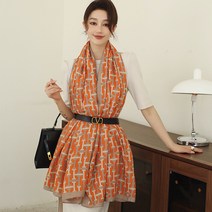 벨콩 봄 고급 숄 H 스카프 롱 머플러 목도리 선물