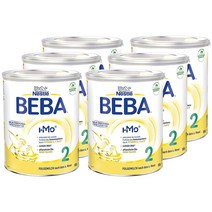 수입 독일 분유 네슬레 분유 베버 2단계 BEBA 2 Folgemilch 800g x 6