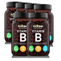 이탈리아 나투 NATOO 필수 비타민B 복합체 60캡슐, 6팩