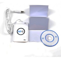 usb acr122u nfc rfid 스마트 카드 리더기 모든 4 가지 유형의 isoiec18092 태그 uid 변경 가능 5 개 sdk cd 1, 기본