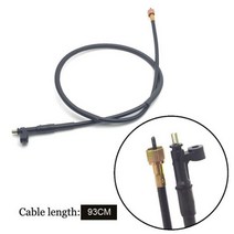 오토바이 스쿠터 속도계 케이블 인스트루먼트 라인 미터 치차 마일리지 기어 적합 GY6 CG 50 150cc Moped, Type B -93cm