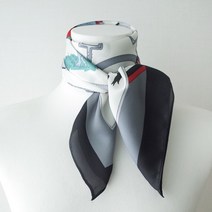 S돌체 쁘띠스카프 봄 말 패턴 명품 간절기 여성 스카프
