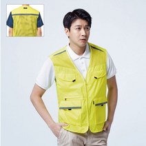 K2 LB2-608 메쉬 형광 작업 활동 안전 조끼