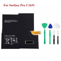 노트북 충전기 호환 배터리 노트북 배터리 micosoft Surface Pro 3 5547 G3HTA009H 교체 1631 V 42.2WH 용, 01 Surface Pro 3