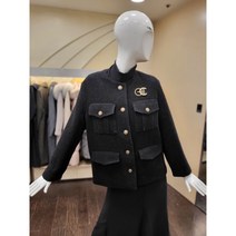 ((지컷)) 아웃 포켓 부클 자켓 7222410603 뉴코아일산