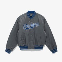 뉴에라 남여공용 MLB LA 다저스 스타디움 재킷 그레이 13338642
