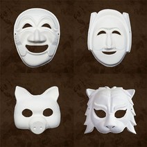 양반탈 부네탈 돼지탈 라이온킹 라이온퀸 전통탈 가면, 양반탈2