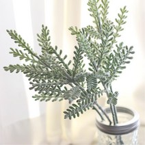 화병 꽃다발 부케 식물소품 플라워소품 조화 양각뿔잎 카페데코