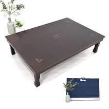 남원은행공방 엔틱나비자동 1350x900 상커버포함 6~8인 남원 교자상 접이식상 제사상 집들이상, 브라운 엔틱나비자동 1350