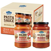 폰타나 크림치즈 로제 파스타소스 430g + 베이컨 볼로네제 파스타소스 430g, 8세트