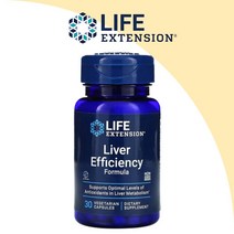 Life Extension 리버 이피션시 포뮬러 간 오미자추출물 30베지캡슐