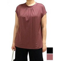 홍승애풍기인견/ 여성 인견 블라우스 / 목주름 후렌지 블라우스