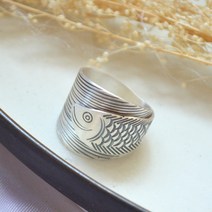 은반지 999순은 태국은 수공 여성 입구 에스닉스타일 개성 복고 문예 둘째손가락