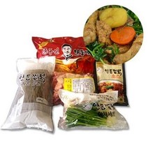 우체국쇼핑 안동인 안동찜닭세트 4인분(닭 소스 야채 당면), 5개