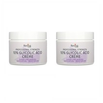 Reviva Labs 10% Glycolic Acid Cream 레비바 랩스 글리콜산 크림 2oz(55g) 2팩, 1개