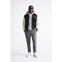 독일 자라 ZARA 슬림핏 조깅 팬츠 - 미드 그레이 103277